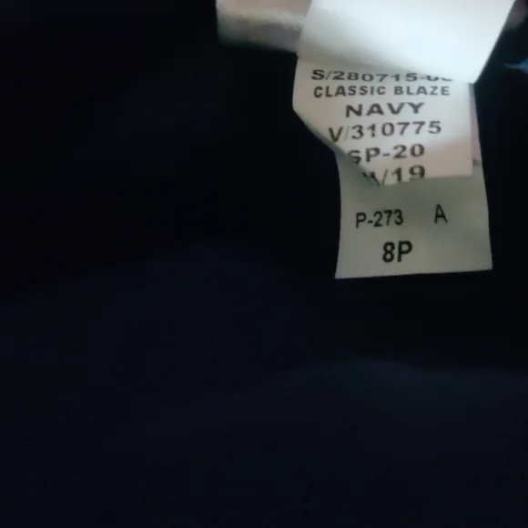 Petite Classic-Fit Washable Italian Wool-Blend Bla - Picture 10 of 15